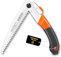 Folding Saw - 8 Inch Blade for Wood & Dry Wood Pruning, Compact Design, SK-5 Steel
