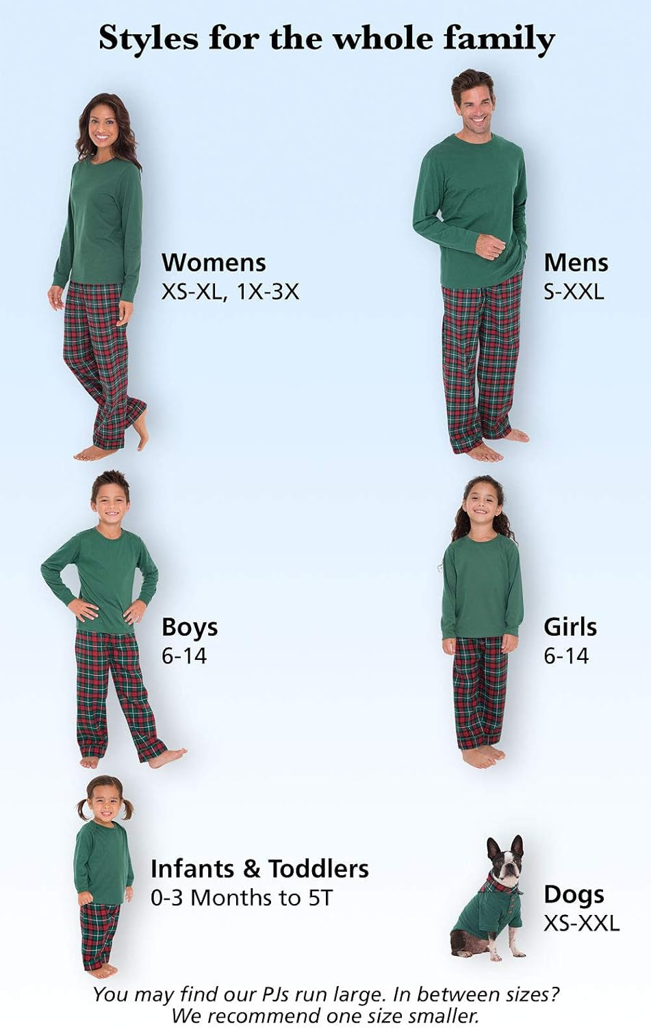 Christmas Pajamas for Family - Family Christmas Pjs Matching Sets